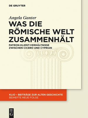 cover image of Was die römische Welt zusammenhält